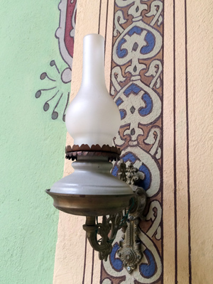 Lamp in Plovdiv, Bulgaria.