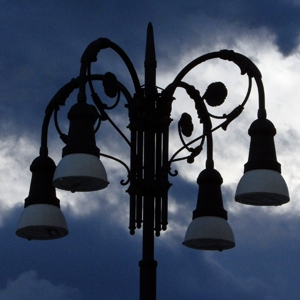 Lamps in Romania.