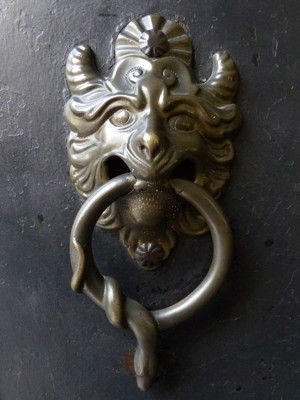 Lion head door knocker-Salzbur, Austria