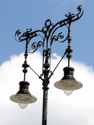 Lamp in Sibiu, Romania