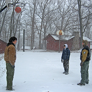 Photograph from our 2010 December campout at Camp Cilca