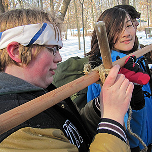 Photograph from our 2011 January campout at Camp Illinek
