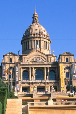 Barcelona's National Palace of Catalon, home to the National Museum of Catalan Art