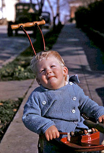 John in May of 1943 smiling