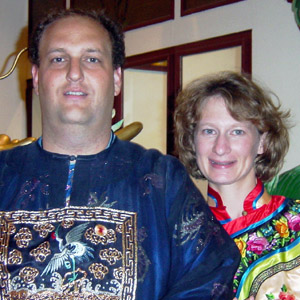 Jason and Jennell in Hong Kong, October 2004