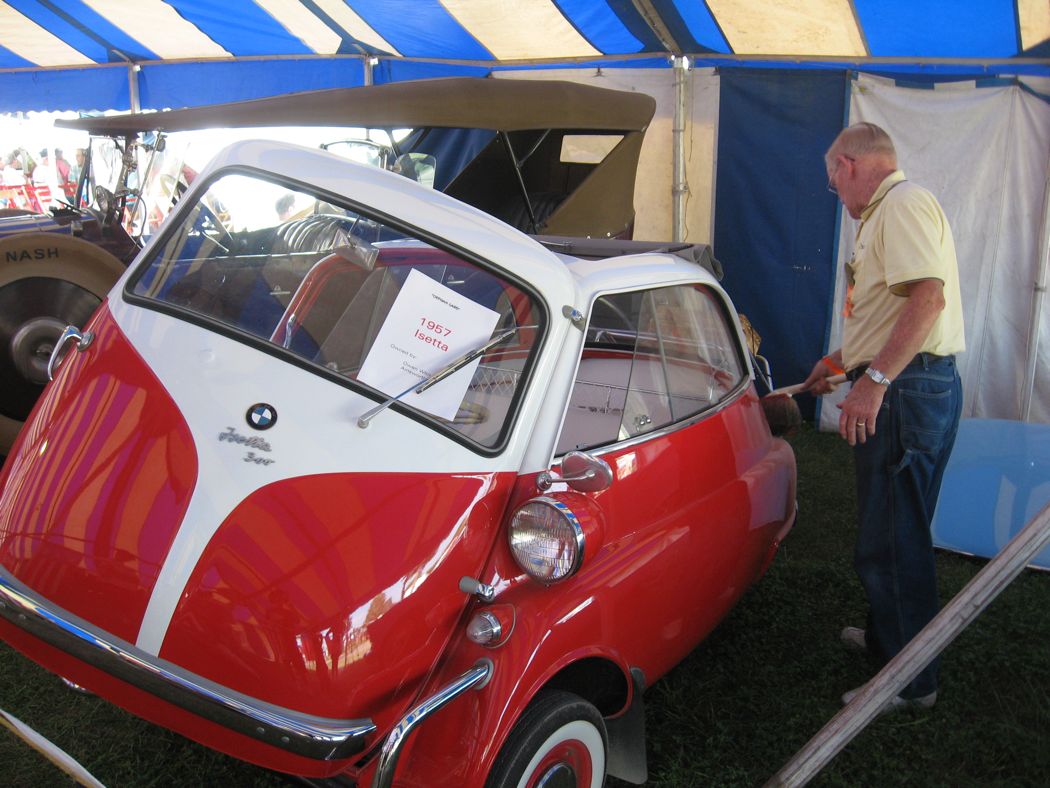 This 1957 car got 65 miles per gallon