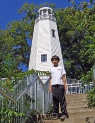 Arthur at the Lighthouse