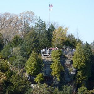 Viewpoint at Lovers Leap