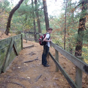 Trail on top of Starved Rock