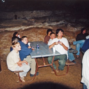 Ready for breakfast in the cave