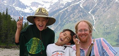 photo of Hadley-Ives males near Jackson lake in Grand Teton National Park