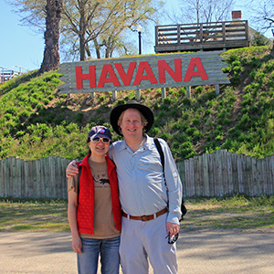 Jeri and Eric in Havana, Illinois