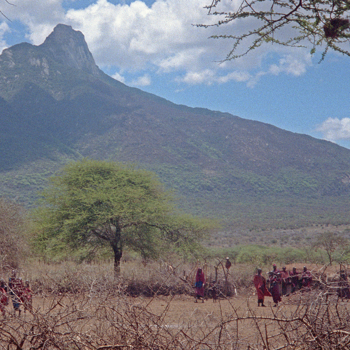 Masaii village Kiserian