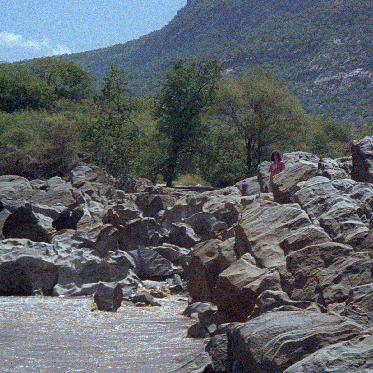 Paul on the Turkwel River