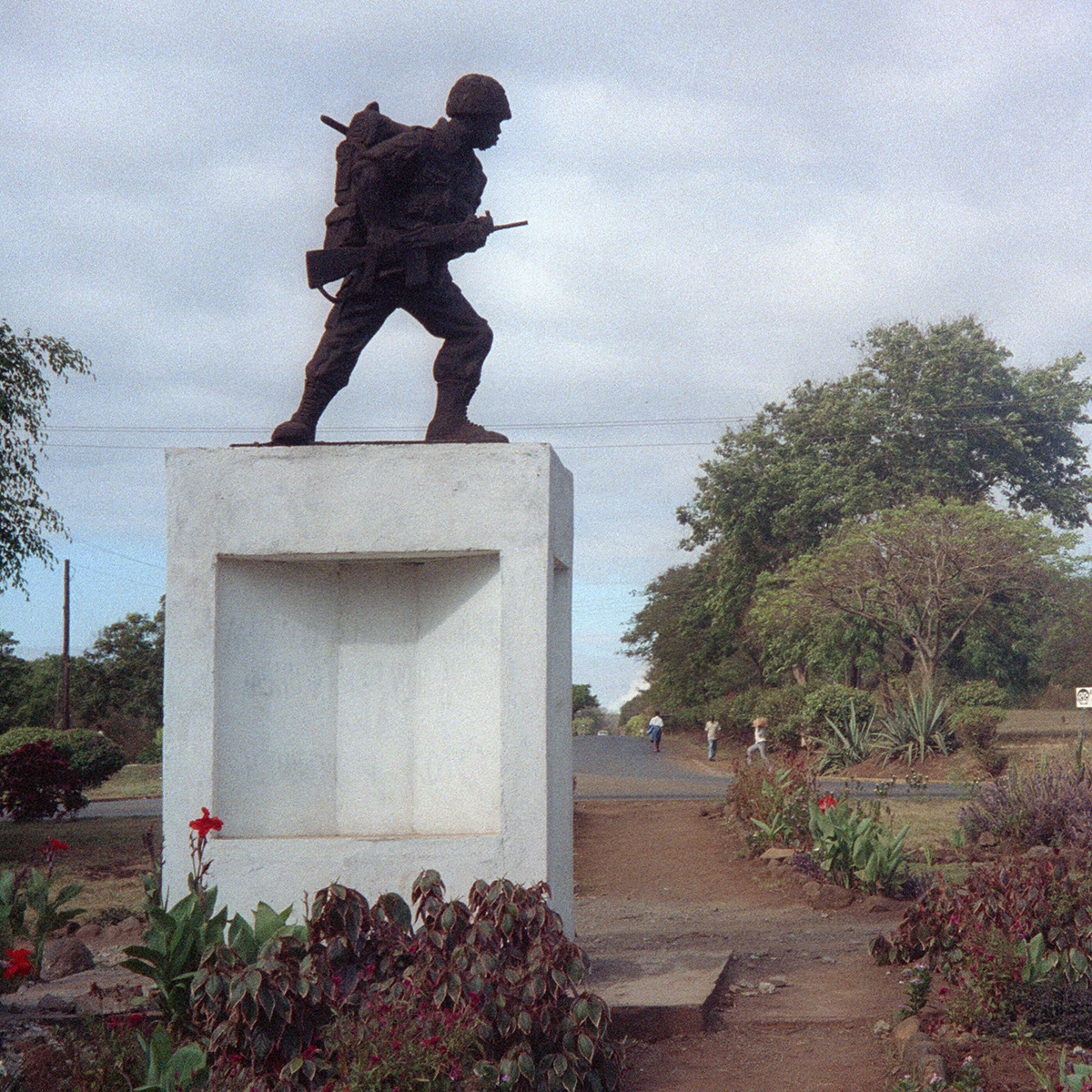 Soldier Monument in Tanzania