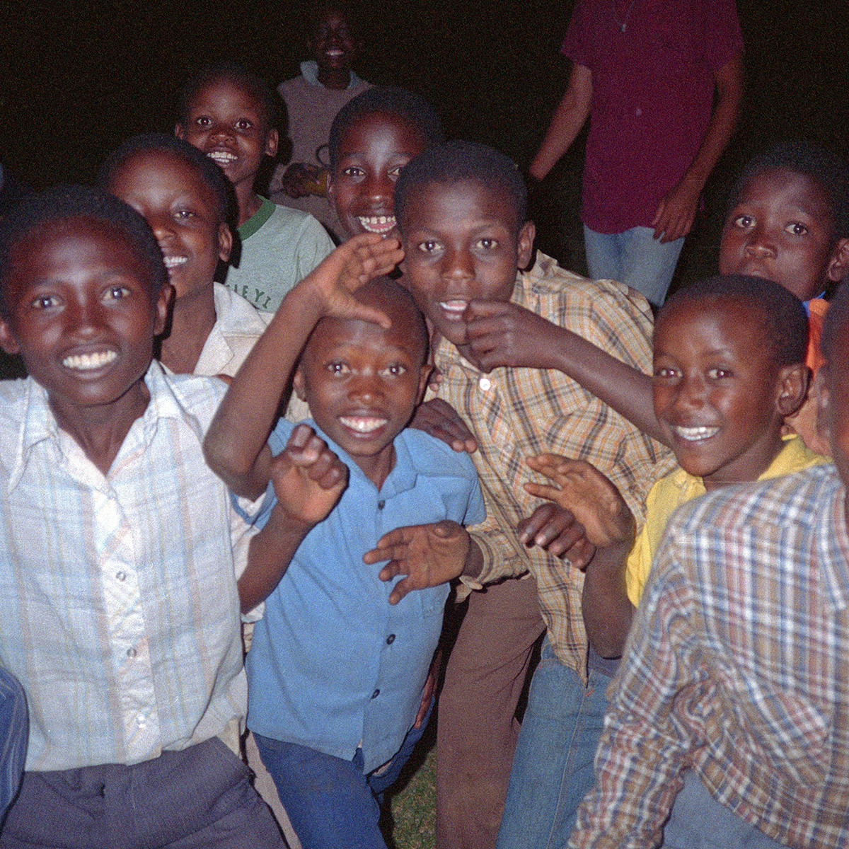 Children we met on the lower slopes of Kilimanjaro