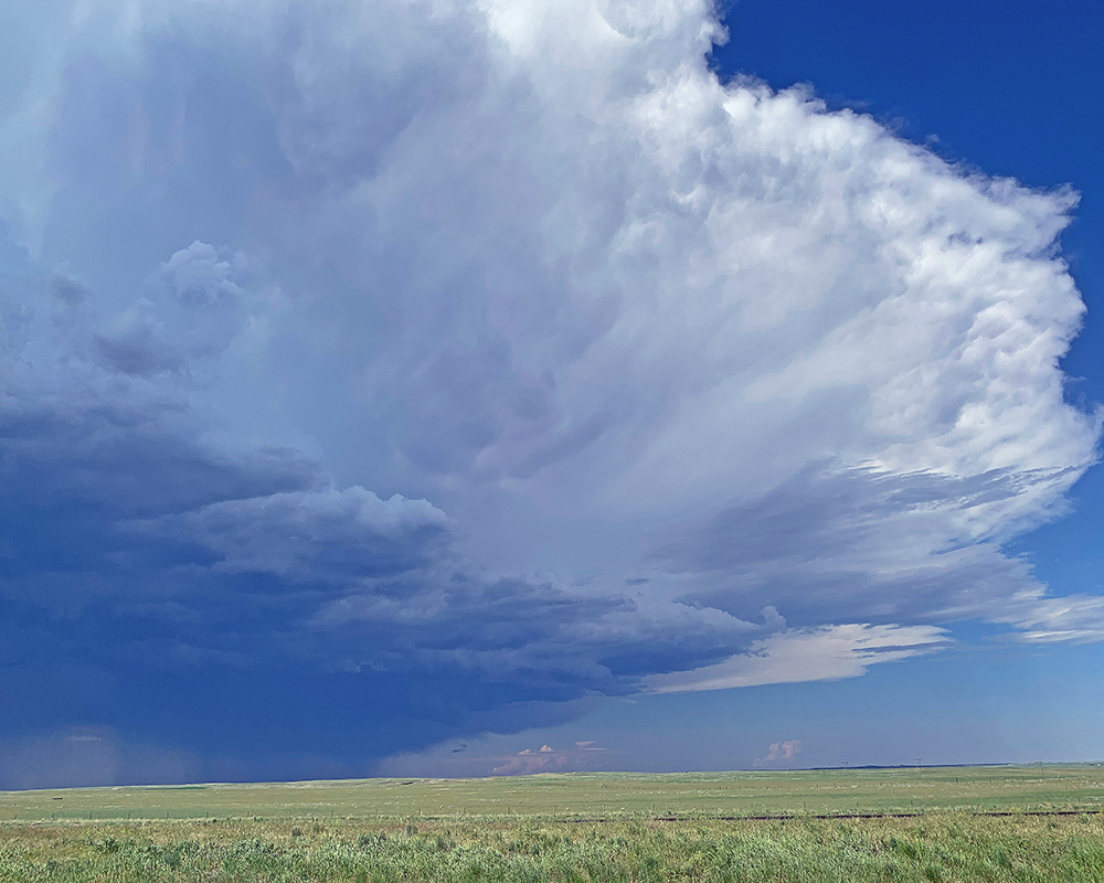 Clouds near Van Tassell WY