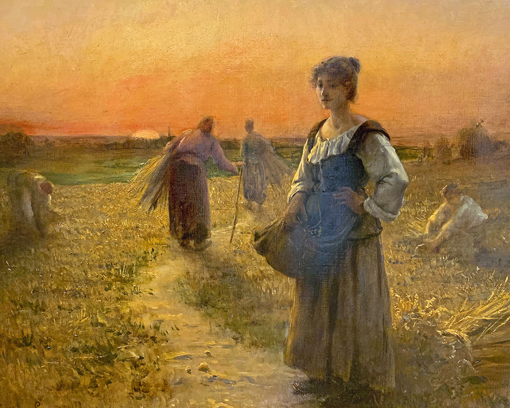 Georges Laugee’s painting End-of-Day, 1889