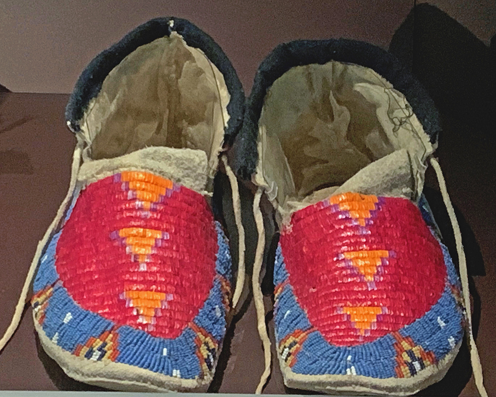 Gift Moccasins for James and Kate Cook
