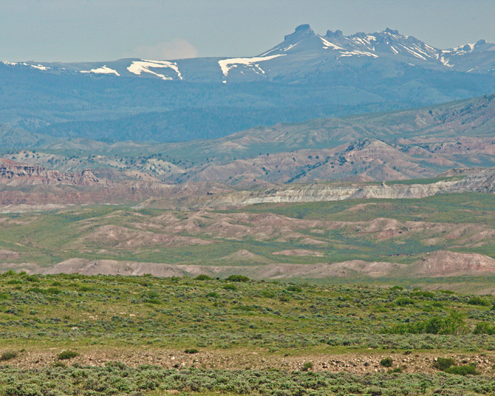 Highway 26 toward Dubois