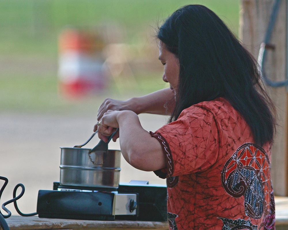 Jeri Preparing Food