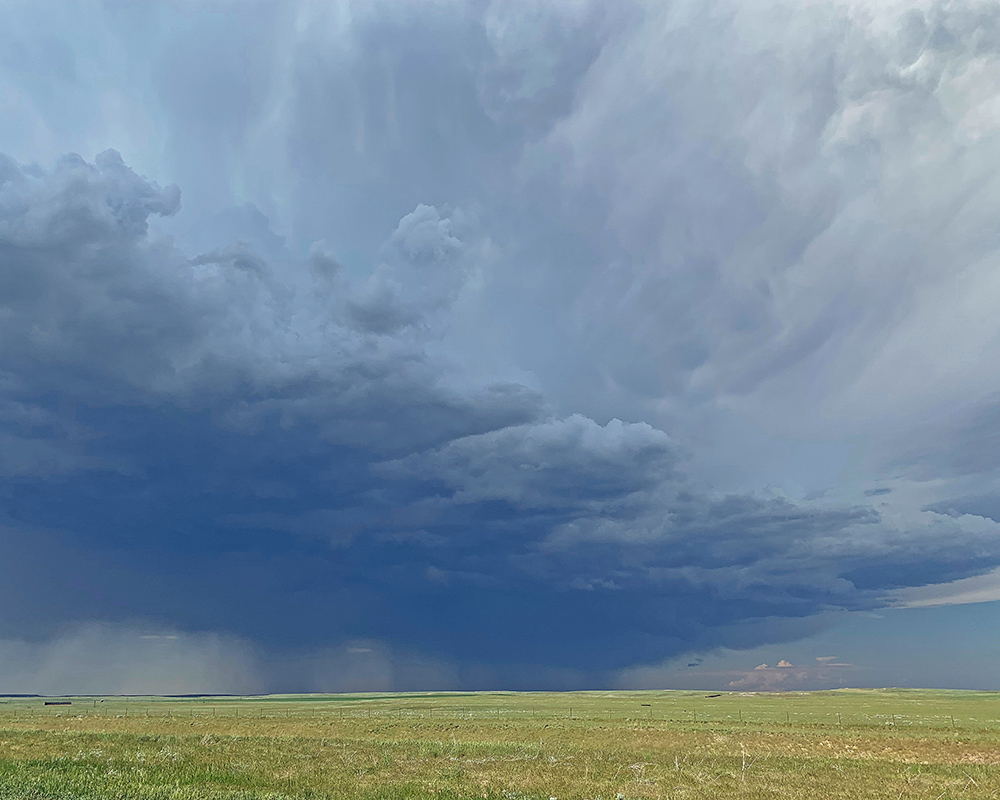 Sky near Lusk WY