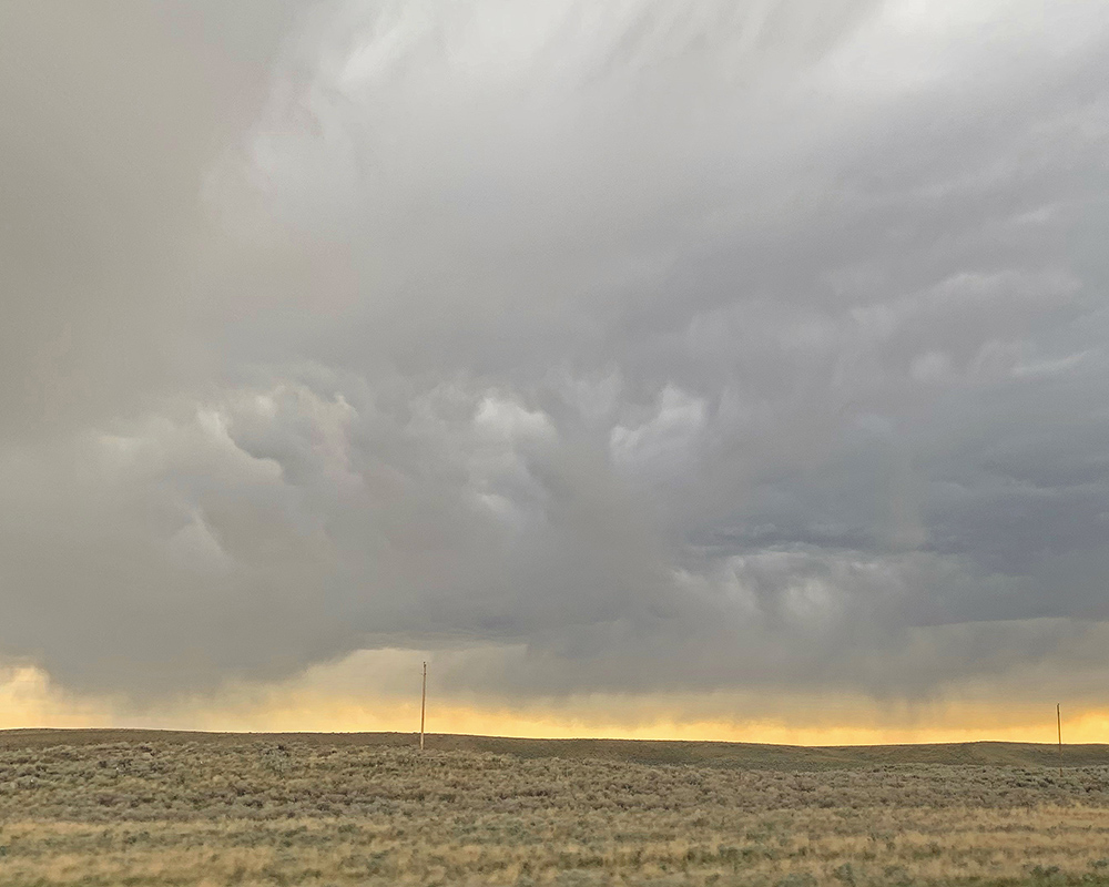 Storm near Moneta