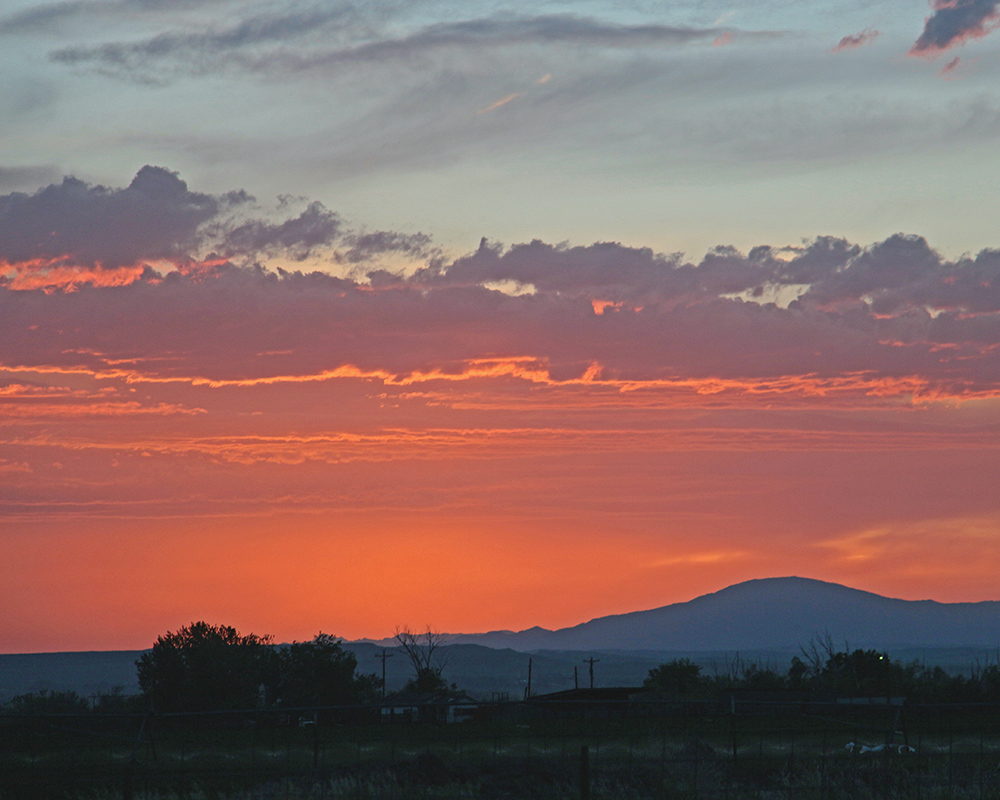 Sunset from Jim Moss