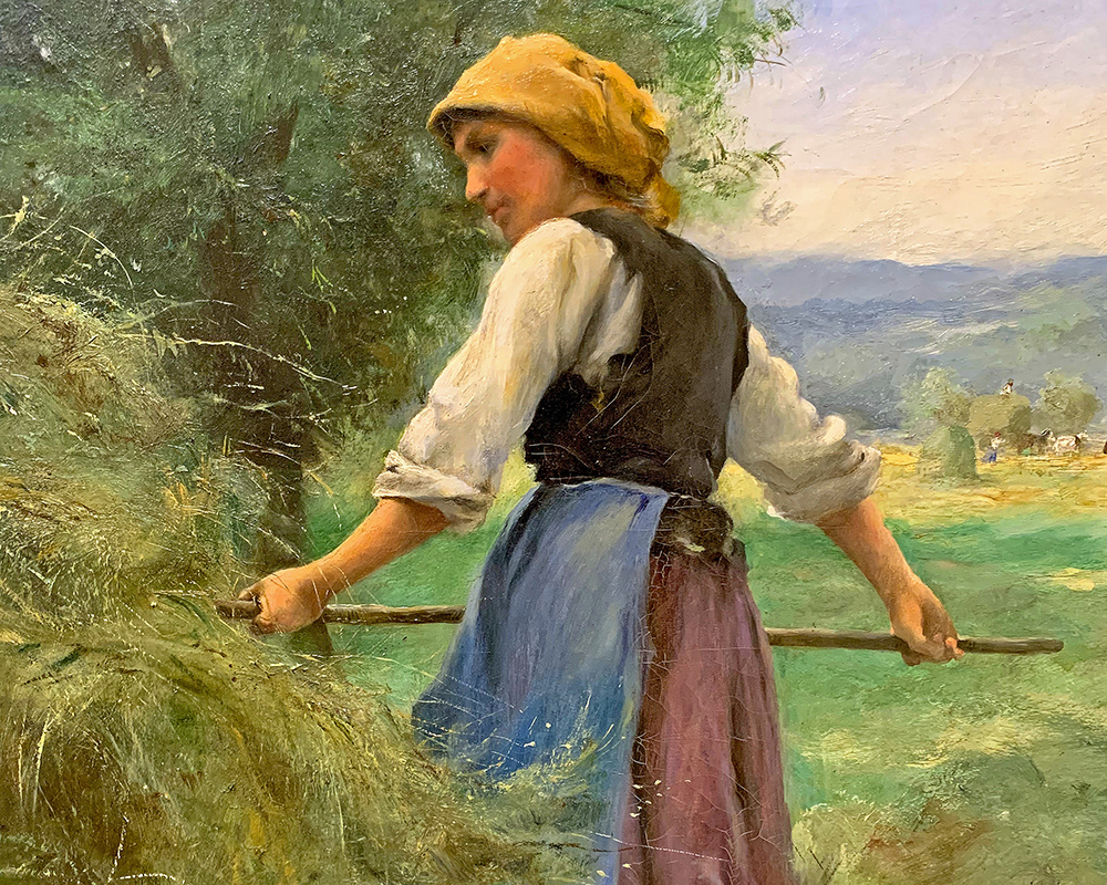 Therese Cotard-Dupre, Haying