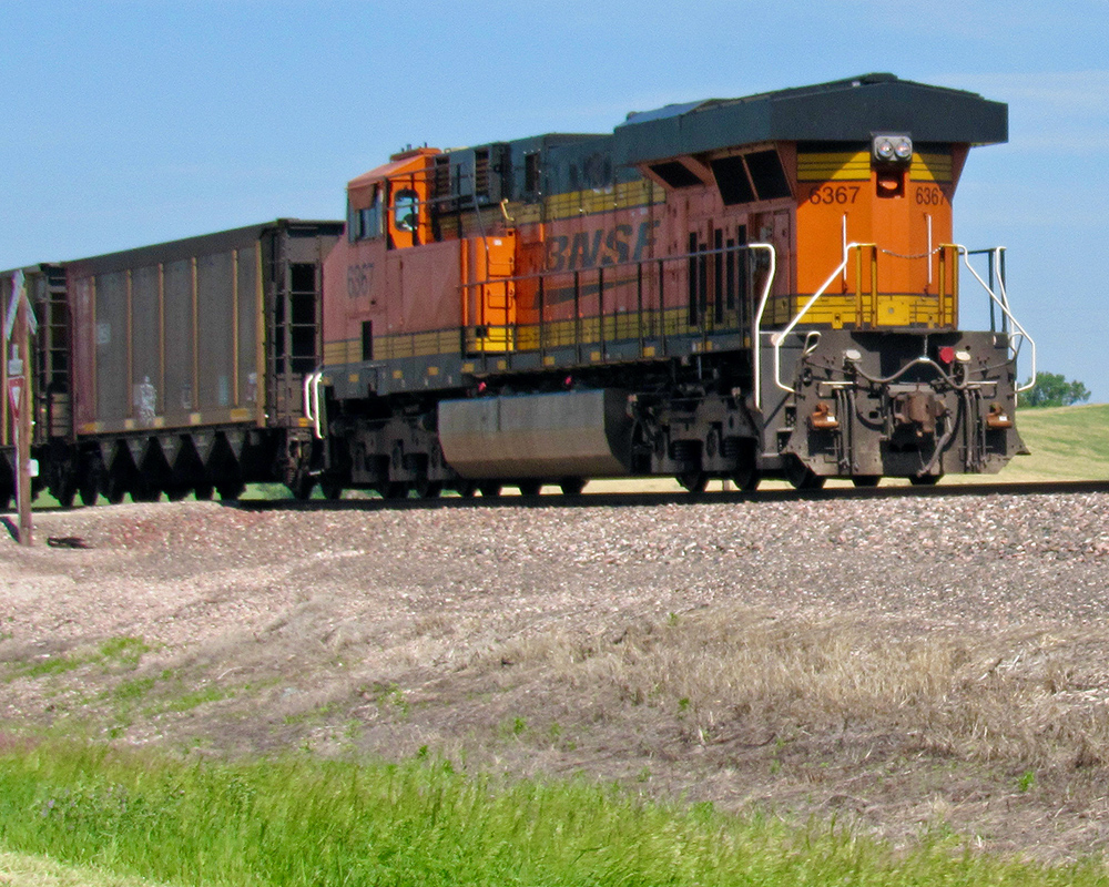 Train Crossing Nebraska