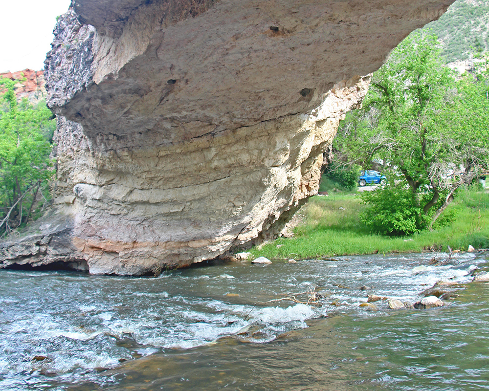 Under Ayres Natural Arch