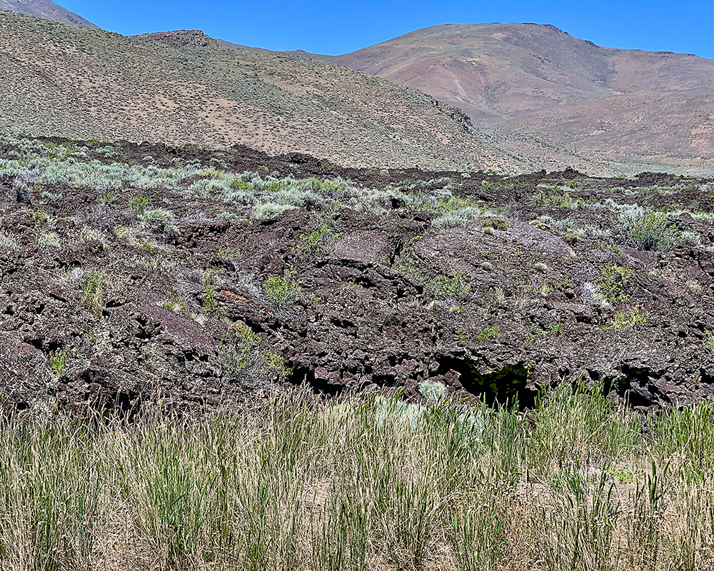 Landscape with lava at Craters of the Moon