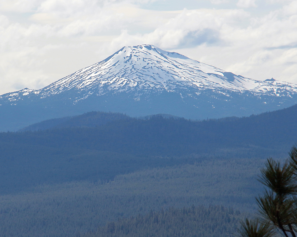 A scene in the Newberry Volcanic Park south of Bend in Oregon