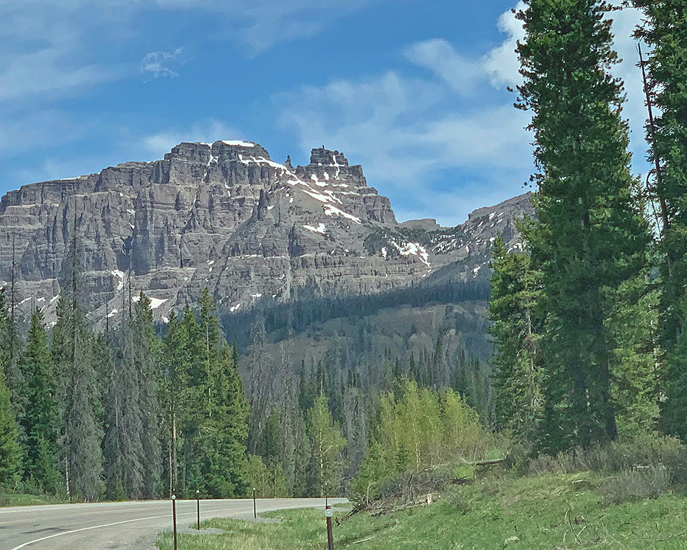 Approaching Togwotee Pass 