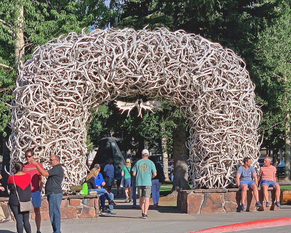 Elk Antler Arch Jackson Hole 