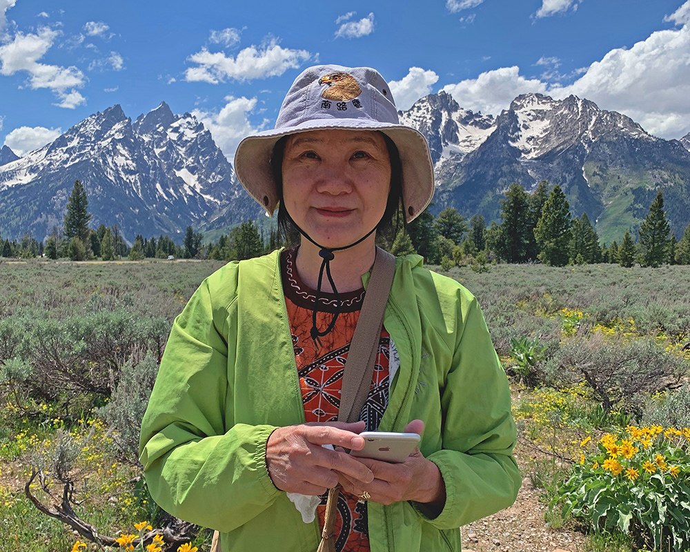 Jeri in Grand Tetons 