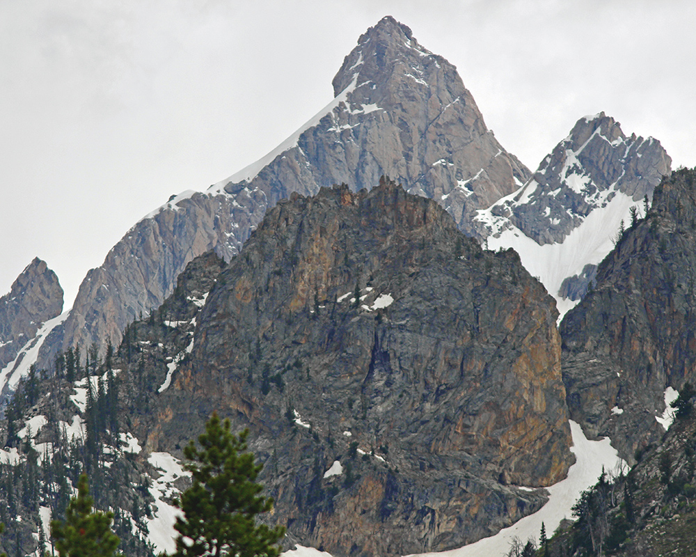 Looming above southern Jenny Lake 