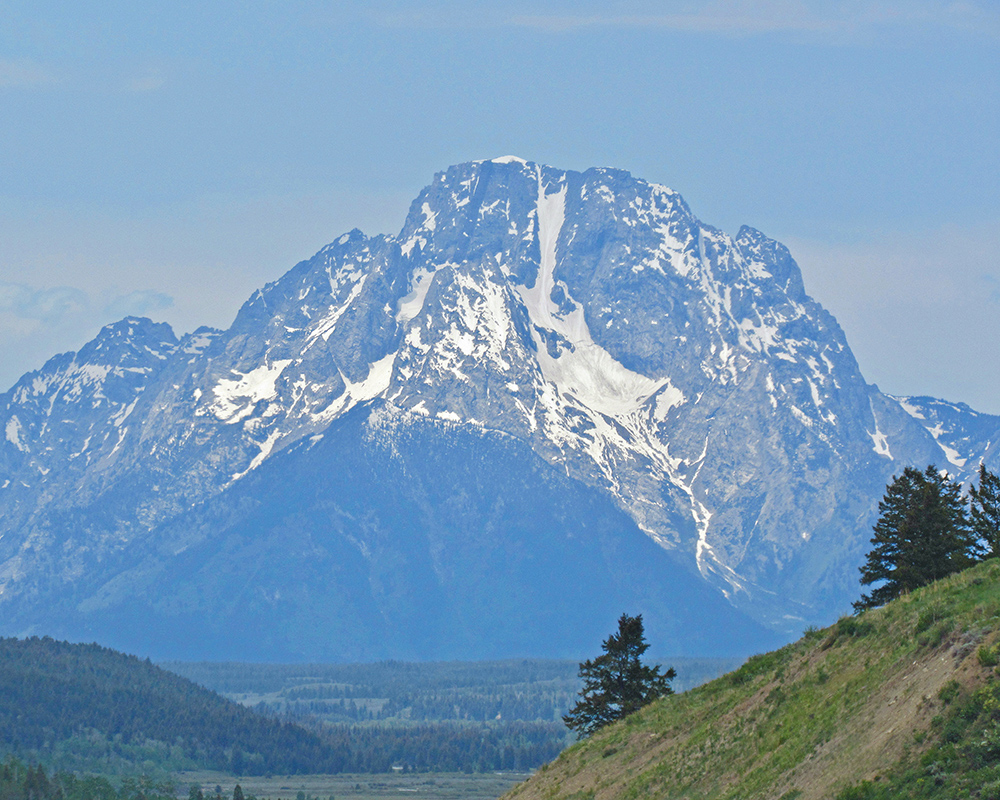 Mt Moran from Hwy-26 