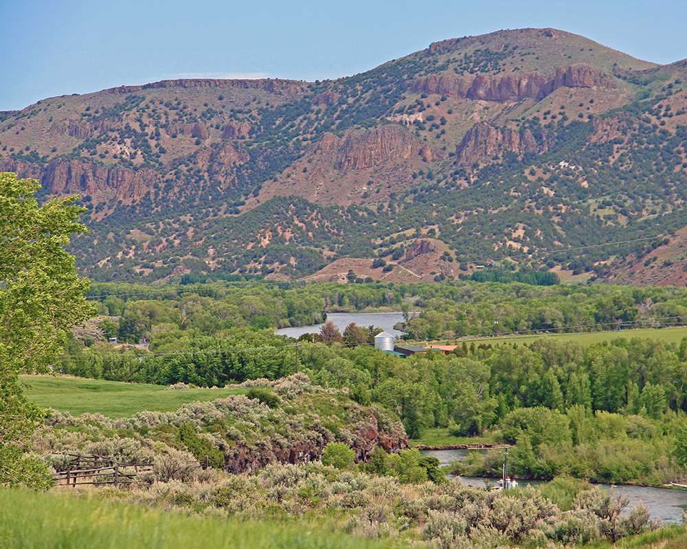 Near Heise Hot Springs 