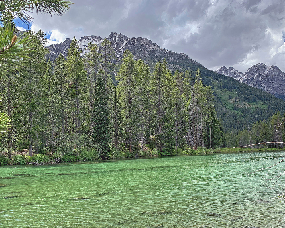 North end of String Lake 