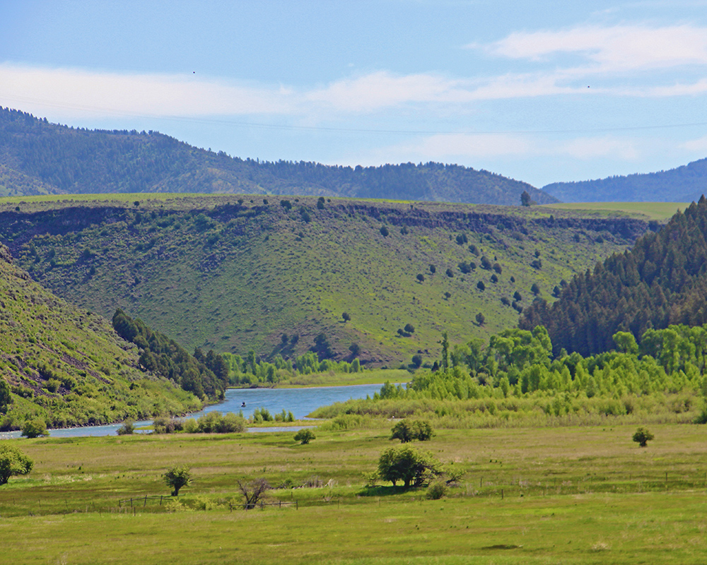 Pine Creek meets Snake River 