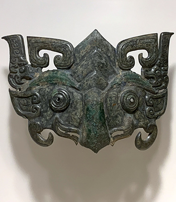 A zoomorphic mask from early Zhou Dynasty China