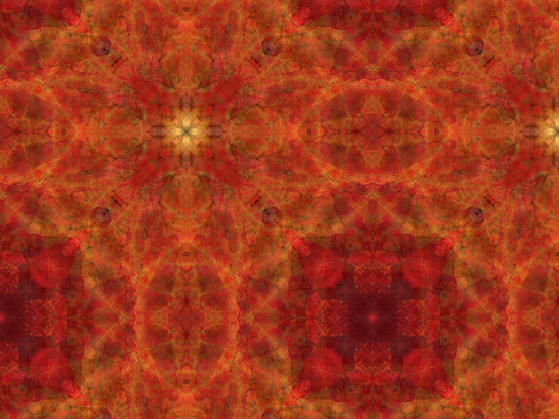 Many red colors in this pattern