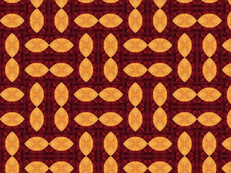 Many red colors in this pattern