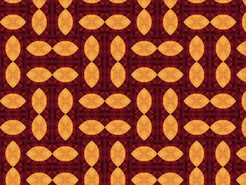 Many red colors in this pattern