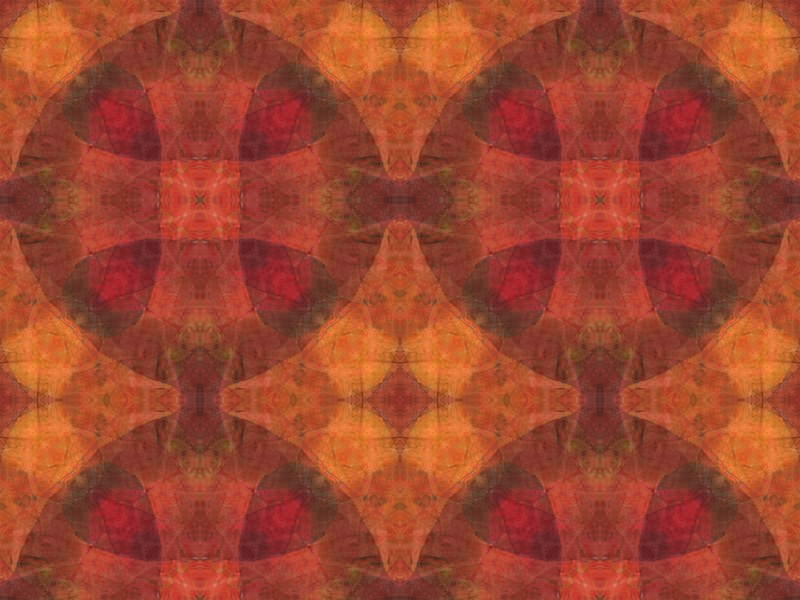 Many red colors in this pattern