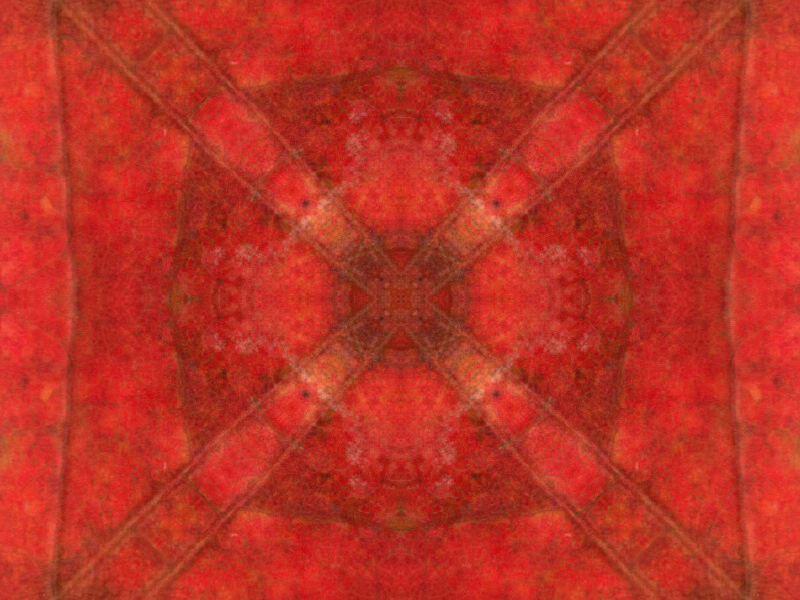 Many red colors in this pattern
