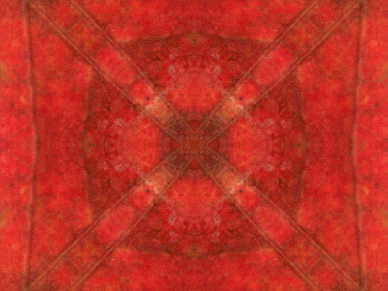 Many red colors in this pattern