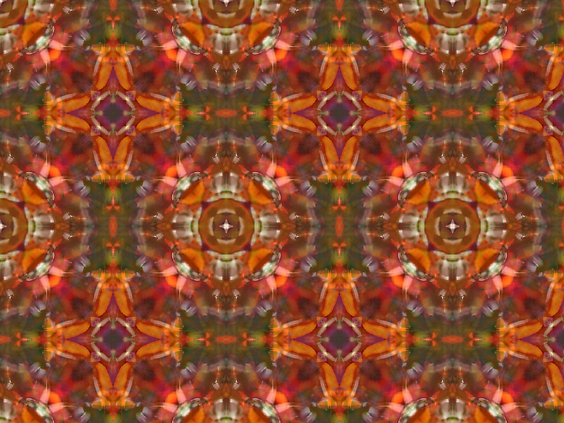 Many red colors in this pattern