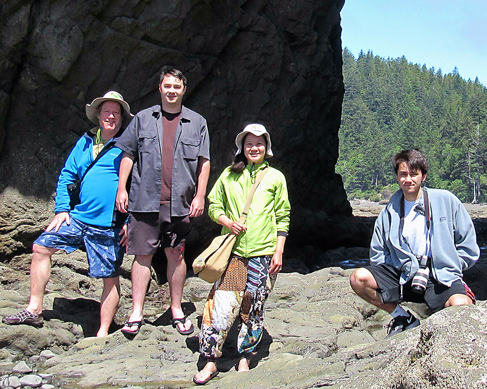 A scene in the Newberry Volcanic Park south of Bend in Oregon